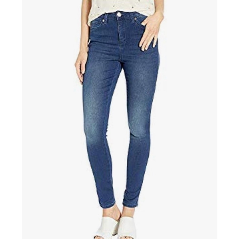 NWT Seven7 Blue Skinny Jeans with Stretch Fit Size 6